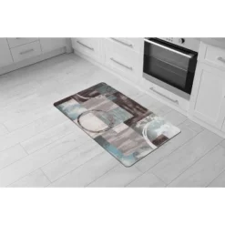 World Rug Gallery Contemporary Abstract Circles Anti Fatigue Standing Mat -Home Decor Store GUEST 39a41cd0 15f2 4aeb 9db5 1dde03edbe90