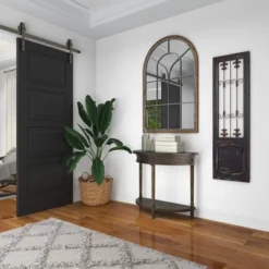 Traditional Metal Scroll Distressed Door Inspired Ornamental Wall Decor With Metal Wire Details Brown - Olivia & May -Home Decor Store GUEST 3aa2f5df fa3c 45c5 8cf7 523ea87feaf9