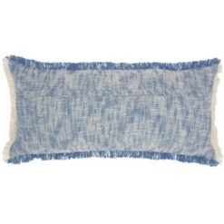 14"x30" Life Styles Woven Fringe Lumbar Throw Pillow - Mina Victory -Home Decor Store GUEST 3b060cf9 8c3c 41f8 9372 e700bb665dca
