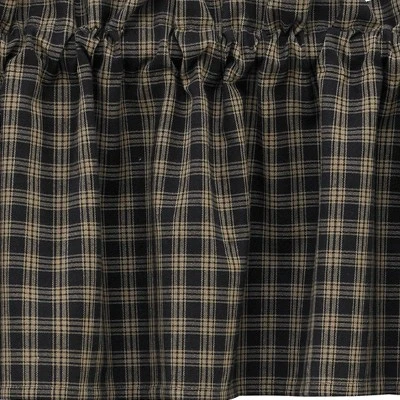 Park Designs Sturbridge Black Valance - 72''L - Black 4 Park Designs Sturbridge Black Valance - 72''L - Black - Image 2