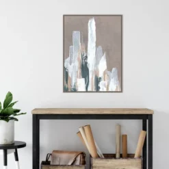 22" X 30" Shape Of Form II By JL Design Framed Canvas Wall Art Gray Wash - Amanti Art -Home Decor Store GUEST 3c69b124 1bcb 46e1 8175 3f0ccd06275b