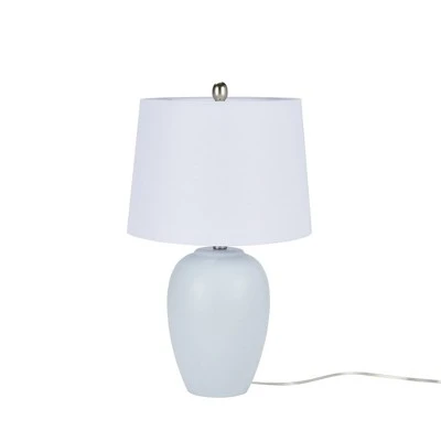 23" Farmhouse Ceramic Urn Pot Table Lamp - Nourison 15 23" Farmhouse Ceramic Urn Pot Table Lamp - Nourison - Image 13