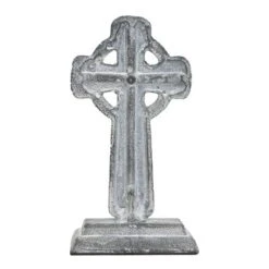 Gray Cast Iron Decorative Cross - Foreside Home & Garden -Home Decor Store GUEST 3d32fb8a 2647 4bf7 abdd 13628c770df1