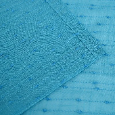 Delicate Dot Sheer Grommet Curtain Panel Set By Blue Nile Mills 5 Delicate Dot Sheer Grommet Curtain Panel Set By Blue Nile Mills - Image 3