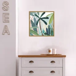 16" X 16" Tropical Rainforest I By Isabelle Z Framed Canvas Wall Art - Amanti Art -Home Decor Store GUEST 3db56e99 1fbc 4b8b bf79 c3e9dd2de0e3