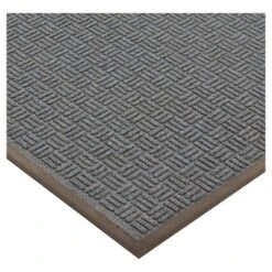 2'x3' Solid Doormat Blue/Black - HomeTrax -Home Decor Store GUEST 3f0a168b eb5b 46b2 96e2 601df38fae5b