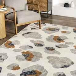 NuLOOM Transitional Leopard Fringe Area Rug -Home Decor Store GUEST 3f459315 9520 4645 9eee 88be874011c5
