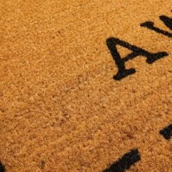 Juvale Go Away Doormat, Funny Front Door Welcome Mat For Outdoor Porch Or Patio, Natural Coco Coir, 17 X 30 In -Home Decor Store GUEST 42dc15d0 70a5 4a55 b4cc 380f59e37684