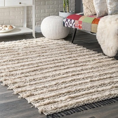 NuLOOM Handmade Emerita Tassel Shag Area Rug 3 NuLOOM Handmade Emerita Tassel Shag Area Rug