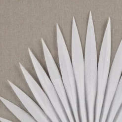 3pc Sabal Palm Rice Paper Framed Shadow Box Set Off White - Madison Park -Home Decor Store GUEST 43409339 0156 412b 80f4 4cf18b604736