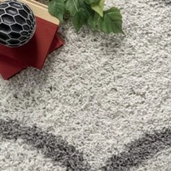 NuLOOM Malika Soft & Cozy Trellis Shag Area Rug -Home Decor Store GUEST 4622908a 30f3 405a a4c0 ab4254276aca