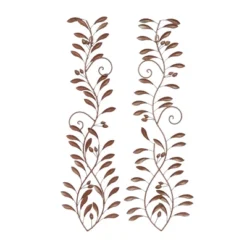 Set Of 2 Metal Leaf Wall Decors Green - Olivia & May -Home Decor Store GUEST 4642967f c156 4d99 9e19 a92cf0e0a546