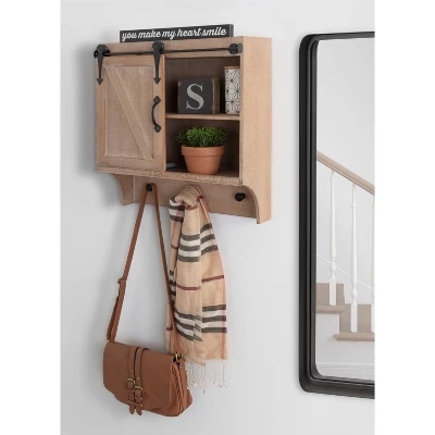 18" X 8" X 20" Decorative Farmhouse Cabinet - Kate & Laurel All Things Decor 7 18" X 8" X 20" Decorative Farmhouse Cabinet - Kate & Laurel All Things Decor - Image 5