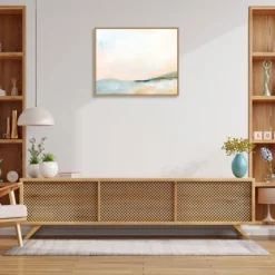 28" X 23" Open Sky Over Water By Sue Schlabach Framed Canvas Wall Art Print - Amanti Art -Home Decor Store GUEST 4d05f2a4 e469 4667 aa03 f47f9c4a6c68