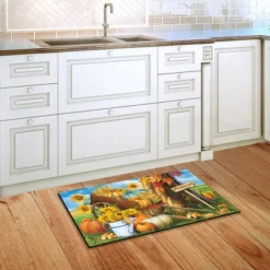Pumpkin Cart Autumn Doormat Sunflowers Watering Can 30" X 18" Briarwood Lane -Home Decor Store GUEST 4d70d3ce f445 4056 9513 39e9f0aec7cd