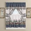 GoodGram French Chateau Complete Cottage Kitchen Curtain Set By GoodGram - 57 In. W X 24 In. L -Home Decor Store GUEST 4fbc0d4c a9d6 4f53 95d5 44b2e90fa671