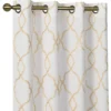 Kate Aurora 2 Pack Geo Trellis Double Layered Sheer Embroidered Grommet Curtains 1 Kate Aurora 2 Pack Geo Trellis Double Layered Sheer Embroidered Grommet Curtains -Home Decor Store GUEST 5018ecdf 253c 4cdd bdc0 7dadede35c89