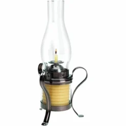 Candle By The Hour 40-Hour Hurricane Lantern, Eco-friendly Natural Beeswax With Cotton Wick -Home Decor Store GUEST 501bf144 6e41 4356 b1ae 513ebc863ea0