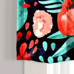 52"x18" Light Filtering Poppy Garden Window Valance - Lush Décor 8 52"x18" Light Filtering Poppy Garden Window Valance - Lush Décor -Home Decor Store GUEST 50c72cf3 df89 41b0 a3db cb2080862634