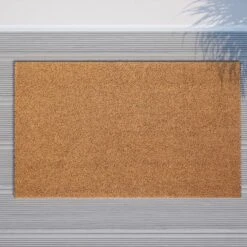 Emma And Oliver Weather Resistant Coir Doormat With Anti-Slip Rubber Backing For Indoor/Outdoor Use -Home Decor Store GUEST 514770be da01 4006 becc 1ca4728a5c1e
