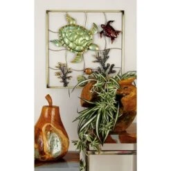 Set Of 2 Metal Turtle Wall Decors - Olivia & May 8 Set Of 2 Metal Turtle Wall Decors - Olivia & May -Home Decor Store GUEST 5561c228 45d4 4028 bd76 7fe385b8e929