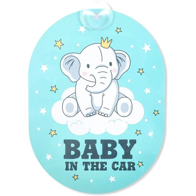 Car Decal Sticker, Baby In The Car (3 Pack) 4 Car Decal Sticker, Baby In The Car (3 Pack) - Image 2