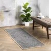 NuLOOM Sabby Hand Woven Leather Flatweave Area Rug -Home Decor Store GUEST 570fc143 4c4b 4d3a b18e c98f9d40901b