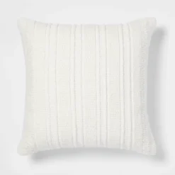 Oversized Textural Woven Throw Pillow Cream - Threshold™ -Home Decor Store GUEST 576d2931 2f98 4603 97e9 14cb8d27855b