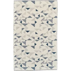 Bashia Modern Argyle Area Rug