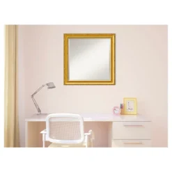 Colonial Embossed Gold Framed Wall Mirror - Amanti Art 19 Colonial Embossed Gold Framed Wall Mirror - Amanti Art -Home Decor Store GUEST 588d9cbe a3c7 458d ada6 393281d04120