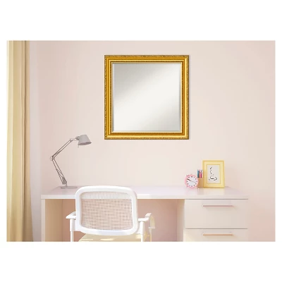 Colonial Embossed Gold Framed Wall Mirror - Amanti Art 9 Colonial Embossed Gold Framed Wall Mirror - Amanti Art - Image 7