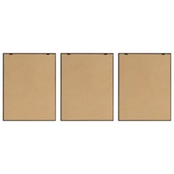 3pc Sylvie Three Bears Framed Canvas Wall Art By Amy Peterson Gray - Kate And Laurel -Home Decor Store GUEST 58e6e97d e3f1 4f98 b3f4 85c4d3b80d71