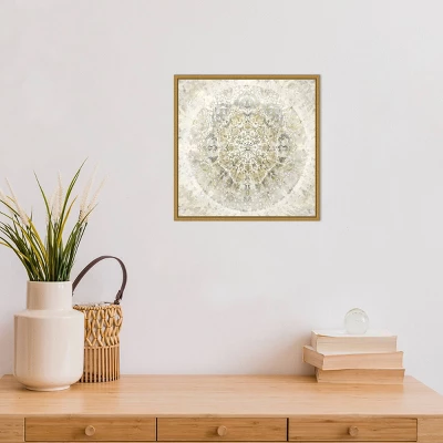 16" X 16" Tapestry Neutral By Molly Kearns Framed Canvas Wall Art - Amanti Art 5 16" X 16" Tapestry Neutral By Molly Kearns Framed Canvas Wall Art - Amanti Art - Image 3