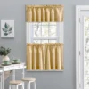 Ellis Curtain Lisa Solid Color Poly Cotton Duck Fabric Tailored Tier Butter -Home Decor Store GUEST 59d13286 35a3 4b92 892e 074723262fc4