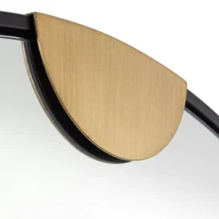 Uttermost Demia Matte Black Bronze And Gold 34" Round Wall Mirror -Home Decor Store GUEST 5c67c289 4ac6 414a bd03 10b588ca04c1