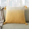22"x22" Ombre Tassels Oversize Lumbar Throw Pillow Mustard - Mina Victory -Home Decor Store GUEST 5dfa450c 8135 47c5 add9 0fa403e28a94