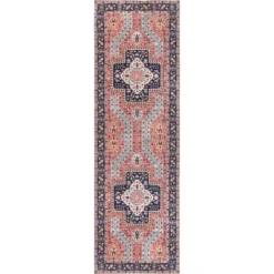 NuLOOM Amber Machine Washable Floral Aztec Area Rug -Home Decor Store GUEST 60a453e5 390d 4ea8 8906 10f50d34f3f4