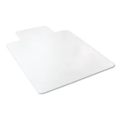 3'x4' Rectangle Solid Vinyl Floor Mat Clear - Deflecto -Home Decor Store GUEST 63692fc7 7527 4520 a842 ca979225a15b