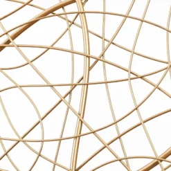 LuxenHome 26.4" Square Gold Abstract Metal Wall Decor 13 LuxenHome 26.4" Square Gold Abstract Metal Wall Decor -Home Decor Store GUEST 63bb7515 4606 4737 a26a 348e35af1614