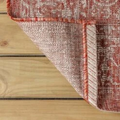 Tela Bohemian Inspired Textured Weave Floral Indoor/Outdoor Area Rug - JONATHAN Y -Home Decor Store GUEST 63eb227a e455 4880 9e26 f098f911638e