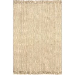 Hand Woven Don Jute With Fringe Rug - NuLOOM -Home Decor Store GUEST 64096f53 1706 4e48 b0c3 56c9eb0172cd