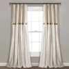 Home Boutique Linen Button Window Curtain Panels Single Linen 40X95 -Home Decor Store GUEST 65039d71 09ba 4114 be59 ac16ae69ee8f