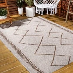Derya Diamond Trellis Indoor/Outdoor Area Rug - JONATHAN Y -Home Decor Store GUEST 6572999c 9a15 4263 9701 8ac7dfcab027
