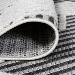 Jazz High-Low Pile Art Deco Geometric Indoor/Outdoor Area Rug - JONATHAN Y -Home Decor Store GUEST 660f0038 791e 4f92 a3c7 892f17ad753e