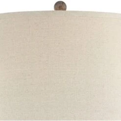 Regency Hill Glenn Rustic Country Cottage Table Lamps 27" Tall Set Of 2 Brushed Gray Terra Cotta Beige Fabric Shade For Bedroom Living Room Nightstand 15 Regency Hill Glenn Rustic Country Cottage Table Lamps 27" Tall Set Of 2 Brushed Gray Terra Cotta Beige Fabric Shade For Bedroom Living Room Nightstand -Home Decor Store GUEST 6654fe20 afeb 496f ac45 9b67acb63cea