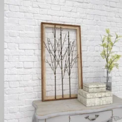 Contemporary Metal Nature Wall Decor Brown - Olivia & May -Home Decor Store GUEST 68e5d51c bbe1 4dd7 b1e0 49d5c9f39a9f