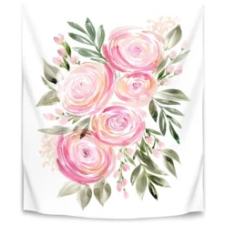 Watercolor Ranunculus In Pink By Blursbyai Wall Tapestry - Americanflat 9 Watercolor Ranunculus In Pink By Blursbyai Wall Tapestry - Americanflat -Home Decor Store GUEST 692c8cf7 656a 4dd2 a44c c959fe10189f