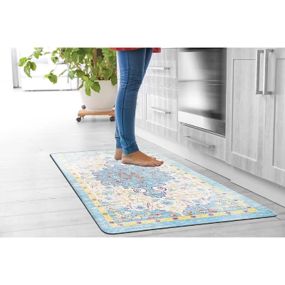 World Rug Gallery Traditional Bohemian Vintage Anti Fatigue Standing Mat 10 World Rug Gallery Traditional Bohemian Vintage Anti Fatigue Standing Mat - Image 8