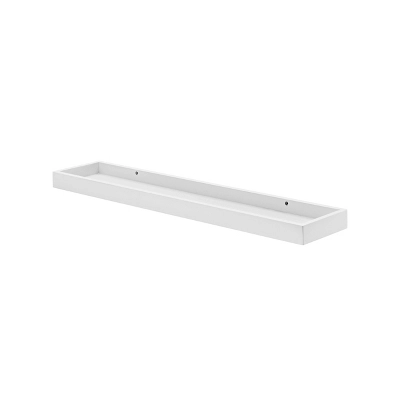 Loggia Shelf With Rim - White 32" 4 Loggia Shelf With Rim - White 32" - Image 2