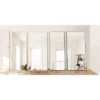 Caroline 71"H*31.5" W Oversized Full Length Metal Framed Leaning Floor Mirrors-The Pop Home